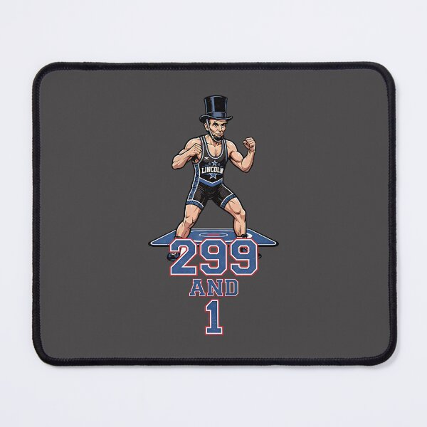 Item preview, Wrestling Abraham Lincoln - 299 and 1 Record Graphic designed and sold by FrozenFits.