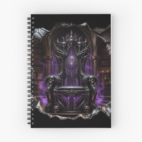 Item preview, Gothic Bio Mechanical Throne Techwear Frame Graphic designed and sold by LazyDayzCo.