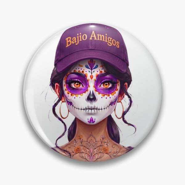 Item preview, La Catrina Portrait - Baseball Player designed and sold by BajioAmigos.