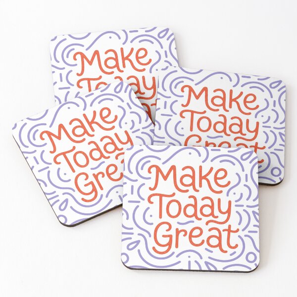 Item preview, Make Today Great Inspirational Doodle designed and sold by NosandEdgy.