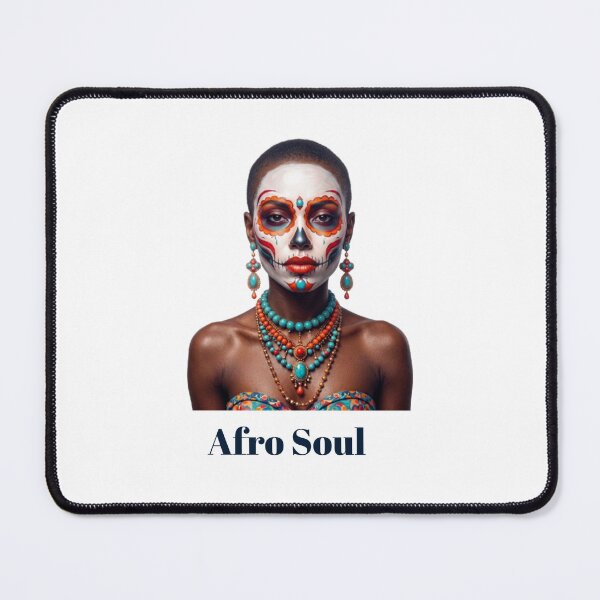Item preview, La Catrina Portrait - Afro Soul designed and sold by BajioAmigos.