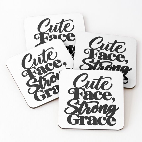 Item preview, cute face strong grace designed and sold by OCD_JESSICA.