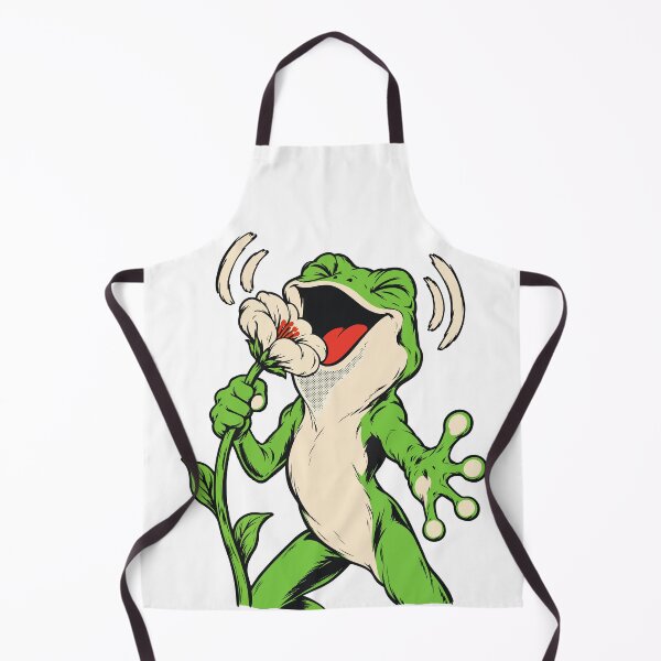 Item preview, Funny Screaming Frog with Flower - Cute Grunge Design for Frog Lovers designed and sold by AliveStyle.