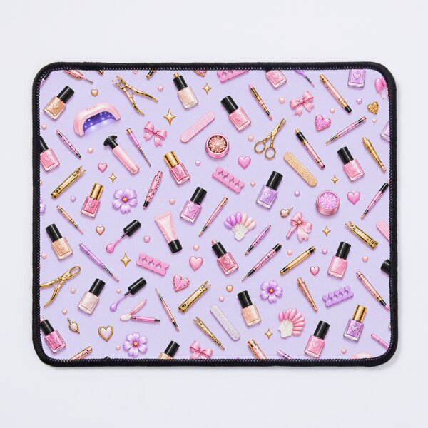 Item preview, Pastel Lavender Nail Tech – Manicure & Nail Salon Pattern designed and sold by HO•Designs.