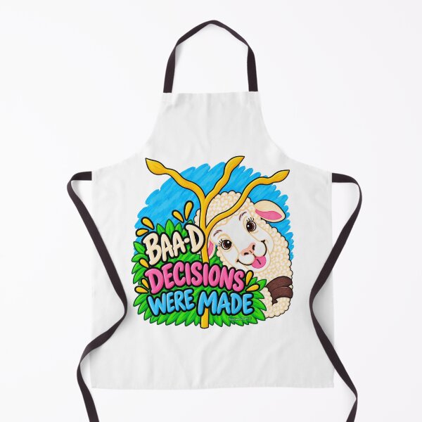 Item preview, Baa-d Decisions Were Made – Funny Chronic Illness Sheep designed and sold by newsuept25.art.