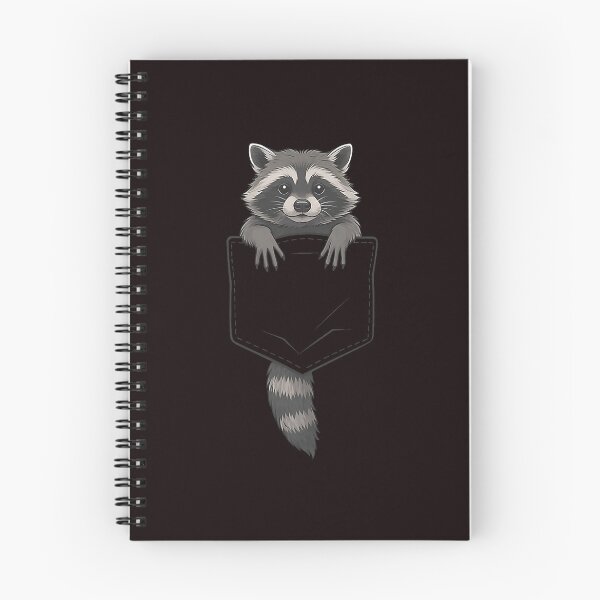 Item preview, Funny Raccoon Pocket Animal Lover Woodland Character designed and sold by ImeldaSparks.