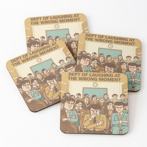Item preview, Department of Laughing at the Wrong Moment designed and sold by PictorialWhimsy.