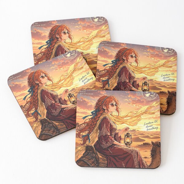 Item preview, Morocco — Sahara Desert — A Golden Camel Journey Across Endless Sunset Dunes designed and sold by DibujandoPorfa.