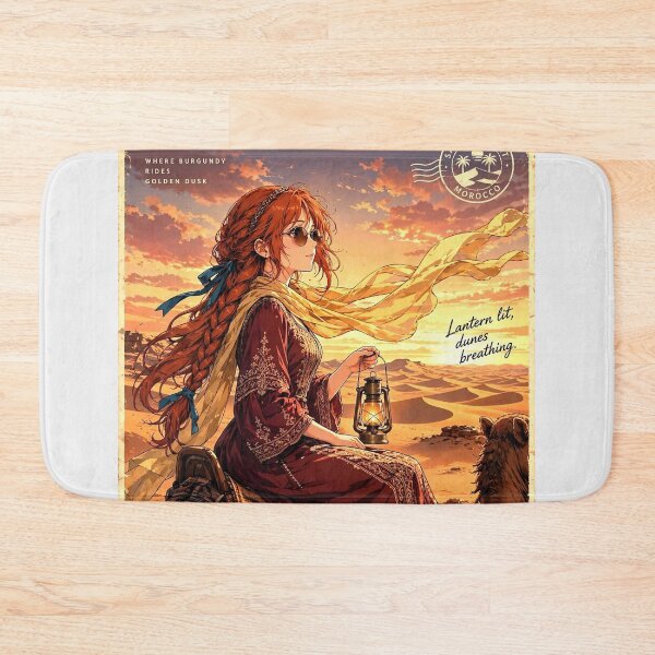 Item preview, Morocco — Sahara Desert — A Golden Camel Journey Across Endless Sunset Dunes designed and sold by DibujandoPorfa.
