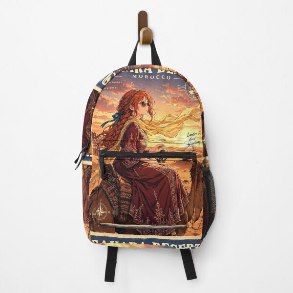 Item preview, Morocco — Sahara Desert — A Golden Camel Journey Across Endless Sunset Dunes designed and sold by DibujandoPorfa.