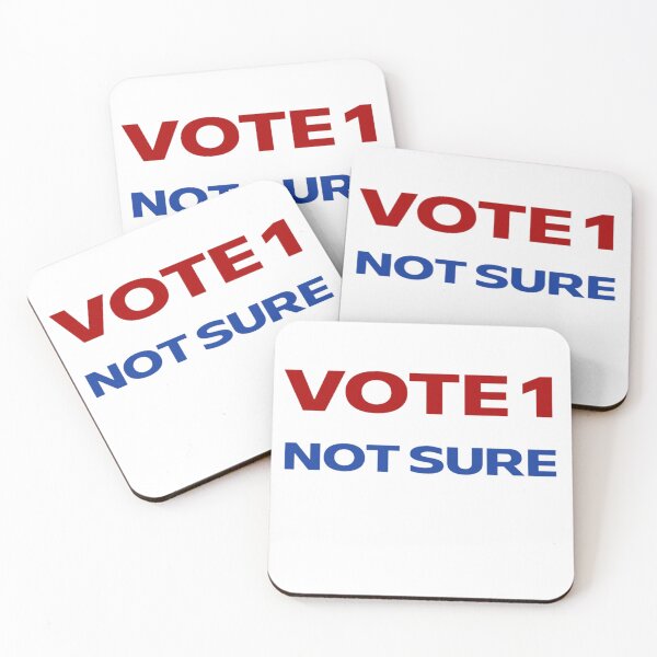 Item preview, Vote 1 Not Sure American President  designed and sold by famousflies313.