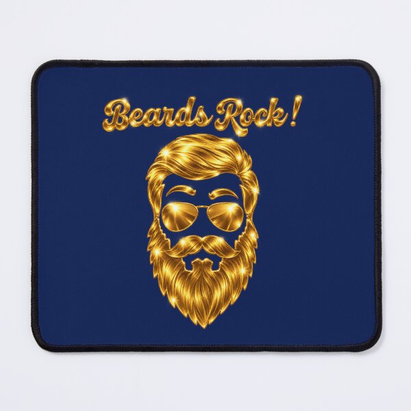 Item preview, Beards Rock ! For beard wearers or beard lovers designed and sold by DonnaRaquel.