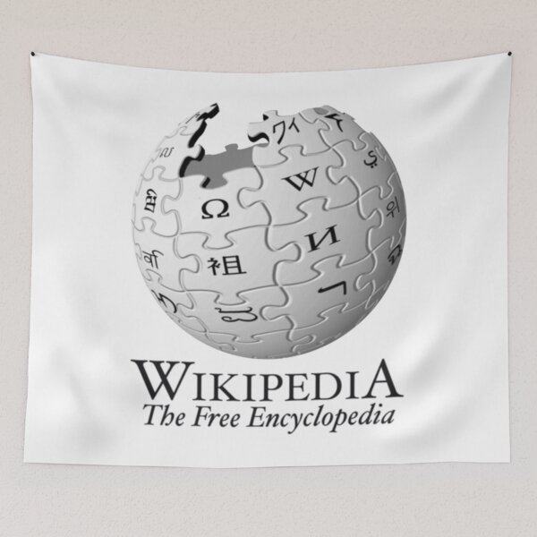 Item preview, wikipedia logo designed and sold by TibtiStore.