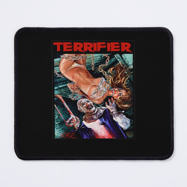 Item preview, Creepy Clown Holding Saw Vintage Slasher Graphic designed and sold by JermaineLPalm.