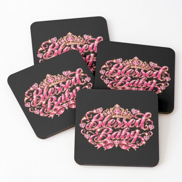 Item preview, blessed baby girl crown hearts bling designed and sold by OCD_JESSICA.
