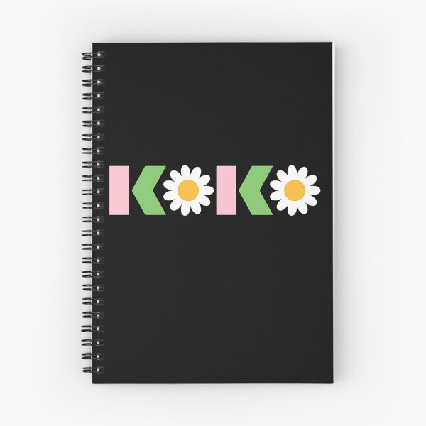 Item preview, Pastel Block Letters White Daisy Flower Accent designed and sold by JennifFranklin.