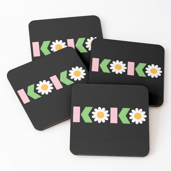 Item preview, Pastel Block Letters White Daisy Flower Accent designed and sold by JennifFranklin.