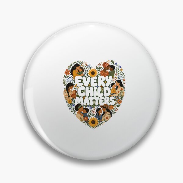 Item preview, Every Child Matters Flowers Hearts Anti Bullying Family Kindness designed and sold by ImeldaSparks.