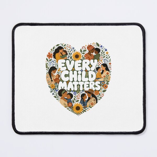 Item preview, Every Child Matters Flowers Hearts Anti Bullying Family Kindness designed and sold by ImeldaSparks.