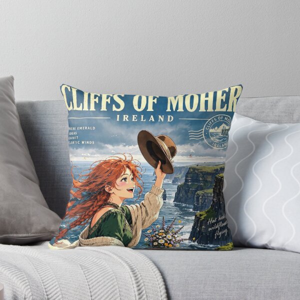 Item preview, Ireland — Cliffs of Moher — A Wild Atlantic Journey Through Wind, Sea and Emerald Cliffs designed and sold by DibujandoPorfa.
