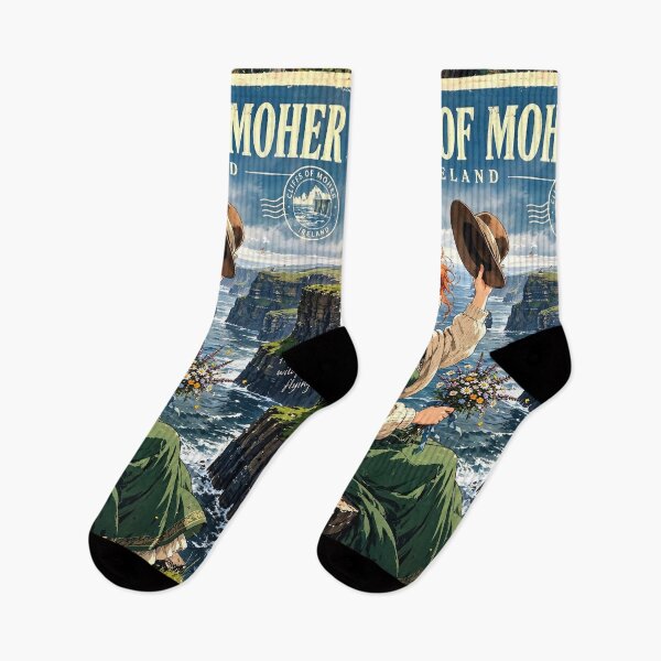 Item preview, Ireland — Cliffs of Moher — A Wild Atlantic Journey Through Wind, Sea and Emerald Cliffs designed and sold by DibujandoPorfa.