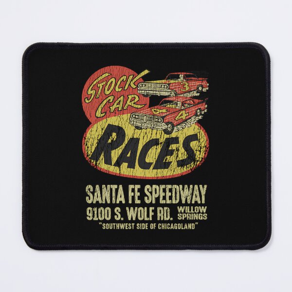Item preview, Stock Car Races - Santa Fe Speedway Willow Springs. Worn Aged Print. designed and sold by TN22store.