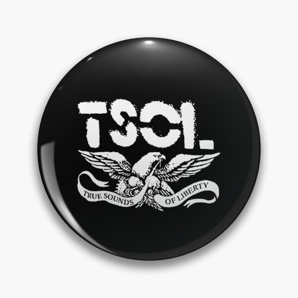 Item preview, agle Spreading Wings Ribbon Scroll Emblem designed and sold by JennifFranklin.