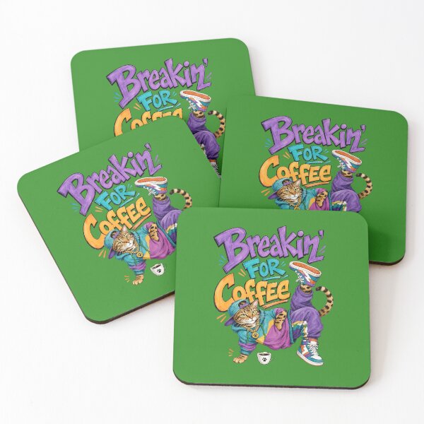 Item preview, Breakin’ For Coffee designed and sold by prettykaler.