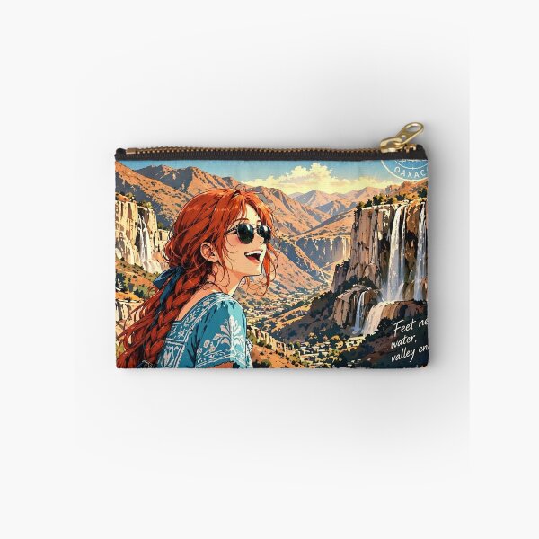Item preview, Mexico — Hierve el Agua — A Colourful Escape Above Oaxaca's Ancient Mountain Valleys designed and sold by DibujandoPorfa.