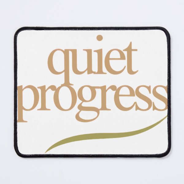 Item preview, Quiet Progress Minimalist Motivation Self Improvement Gift designed and sold by ys96.