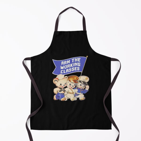 Item preview, Cute Vintage Bears Arm The Working Classes Slogan Art designed and sold by MargretJung.