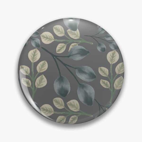 Item preview, Botanical Foliage Gray Seamless Pattern Art designed and sold by ​Jyoti Digital Artist.