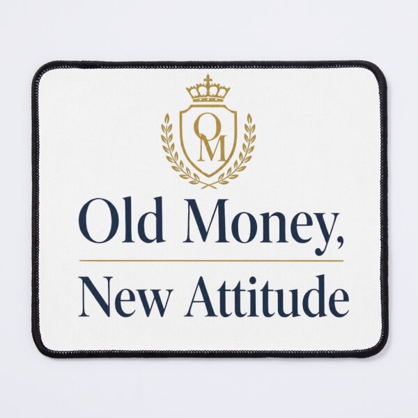 Item preview, Old Money New Attitude Elegant Crest Luxury Aesthetic Design designed and sold by The Vault Shop.