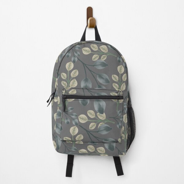 Item preview, Botanical Foliage Gray Seamless Pattern Art designed and sold by ​Jyoti Digital Artist.