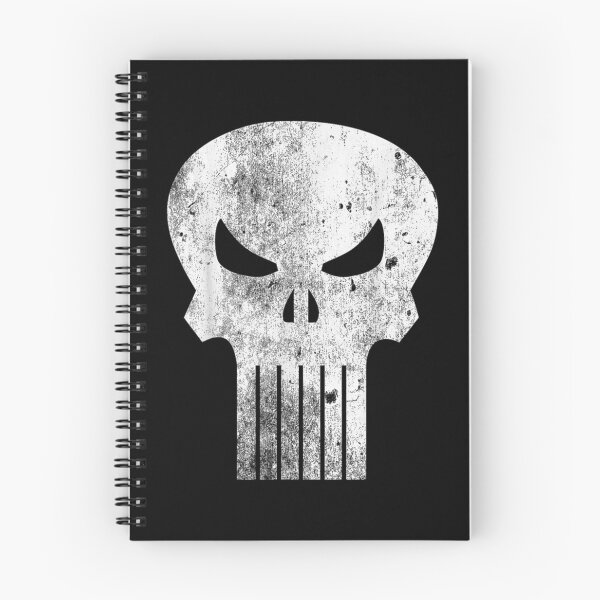Item preview, the punisher classic retro skull logo designed and sold by TibtiStore.