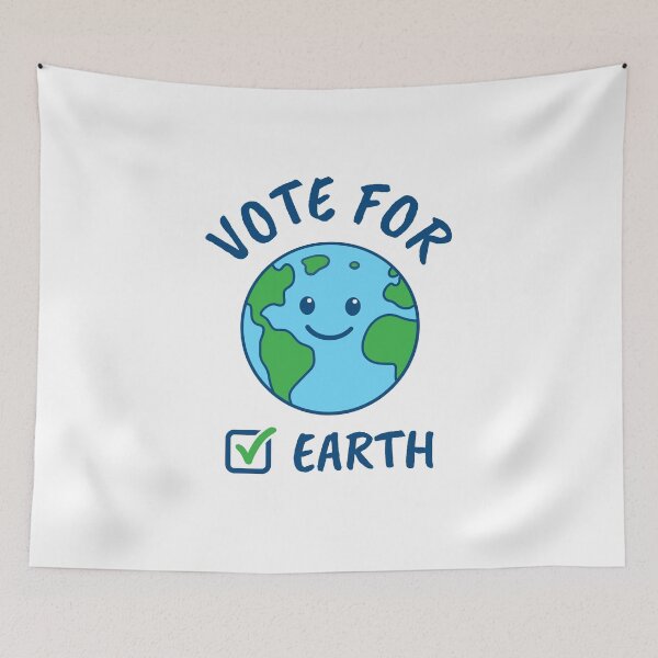 Item preview, Vote for Climate Change Save Planet Earth designed and sold by Maria Garcia.