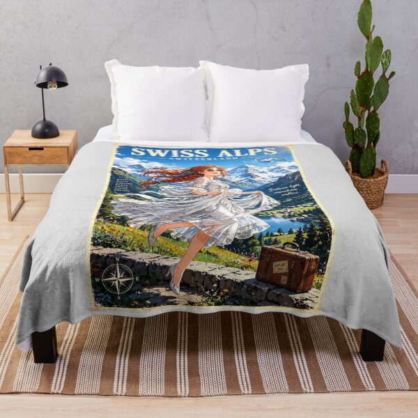 Item preview, Switzerland — Swiss Alps — A Dreamlike Journey Above the Clouds and Snow-Capped Peaks designed and sold by DibujandoPorfa.