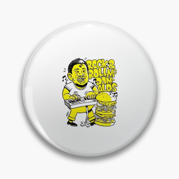 Item preview, Rock And Roll Mcdonalds Keyboard Design designed and sold by HSMGallery.