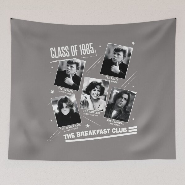 Item preview, Class of 1985 Breakfast Club Collage-8 designed and sold by BettinaGrader.