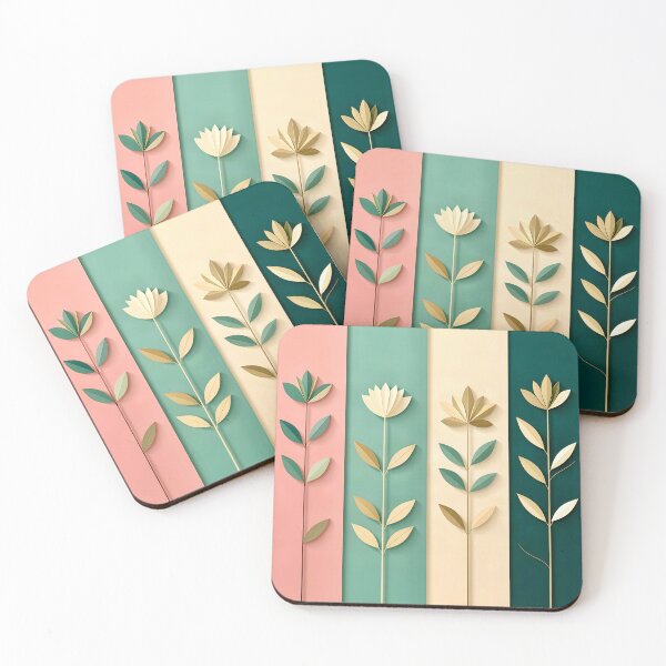 Item preview, Minimalist Floral Design designed and sold by Vicky Brago-Mitchell®.