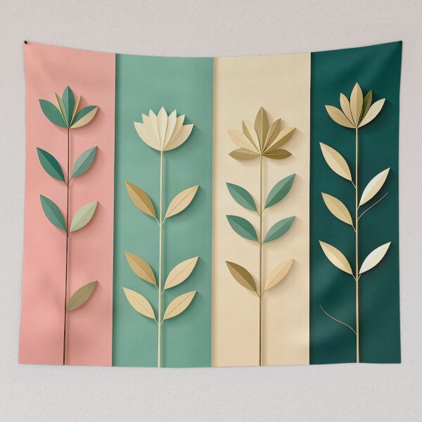 Item preview, Minimalist Floral Design designed and sold by Vicky Brago-Mitchell®.