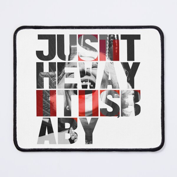 Item preview, Just the Way It Is, Baby – Photo Typography designed and sold by Cesar Cab.