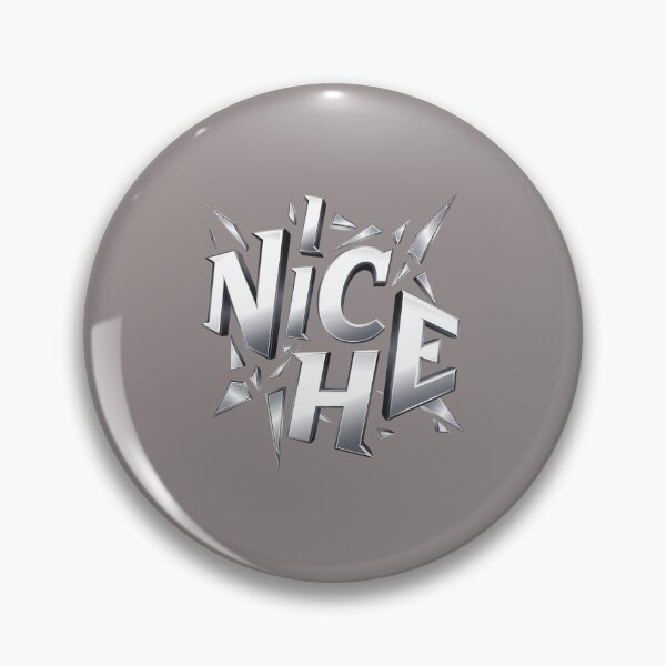 Item preview, Chrome NE Initial Hexagon Logo Design-80 designed and sold by SelinSaraWahl.