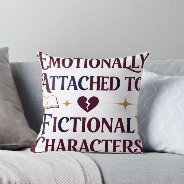Item preview, Emotionally Attached to Fictional Characters designed and sold by chill-a-lot.