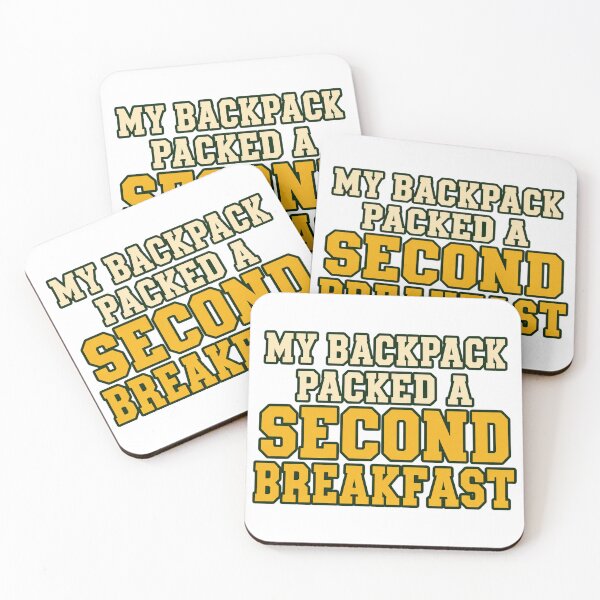 Item preview, Backpack Second Breakfast Collegiate Letters designed and sold by Bikivuno.