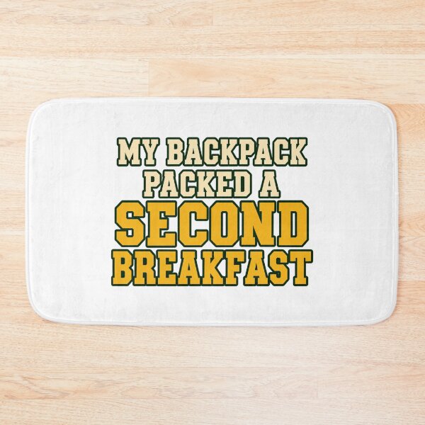 Item preview, Backpack Second Breakfast Collegiate Letters designed and sold by Bikivuno.
