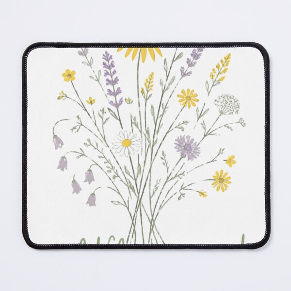 Item preview, Wildflower Mind Watercolor Wildflower Bouquet Cottagecore Design designed and sold by The Vault Shop.