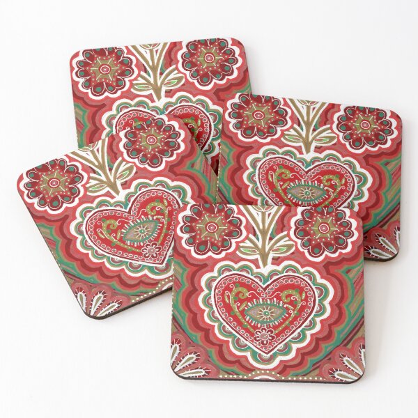 Item preview, Mexican Christmas Sacred Heart Folk Art designed and sold by Fani*.