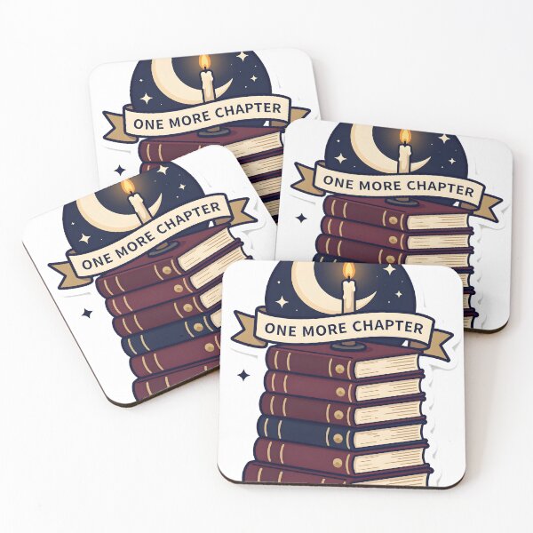 Item preview, One More Chapter - Candlelit Books and Moon designed and sold by chill-a-lot.