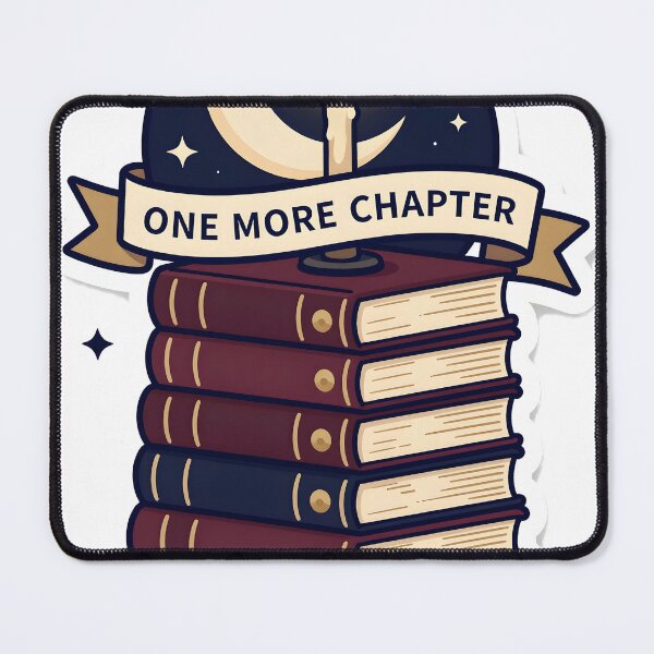 Item preview, One More Chapter - Candlelit Books and Moon designed and sold by chill-a-lot.